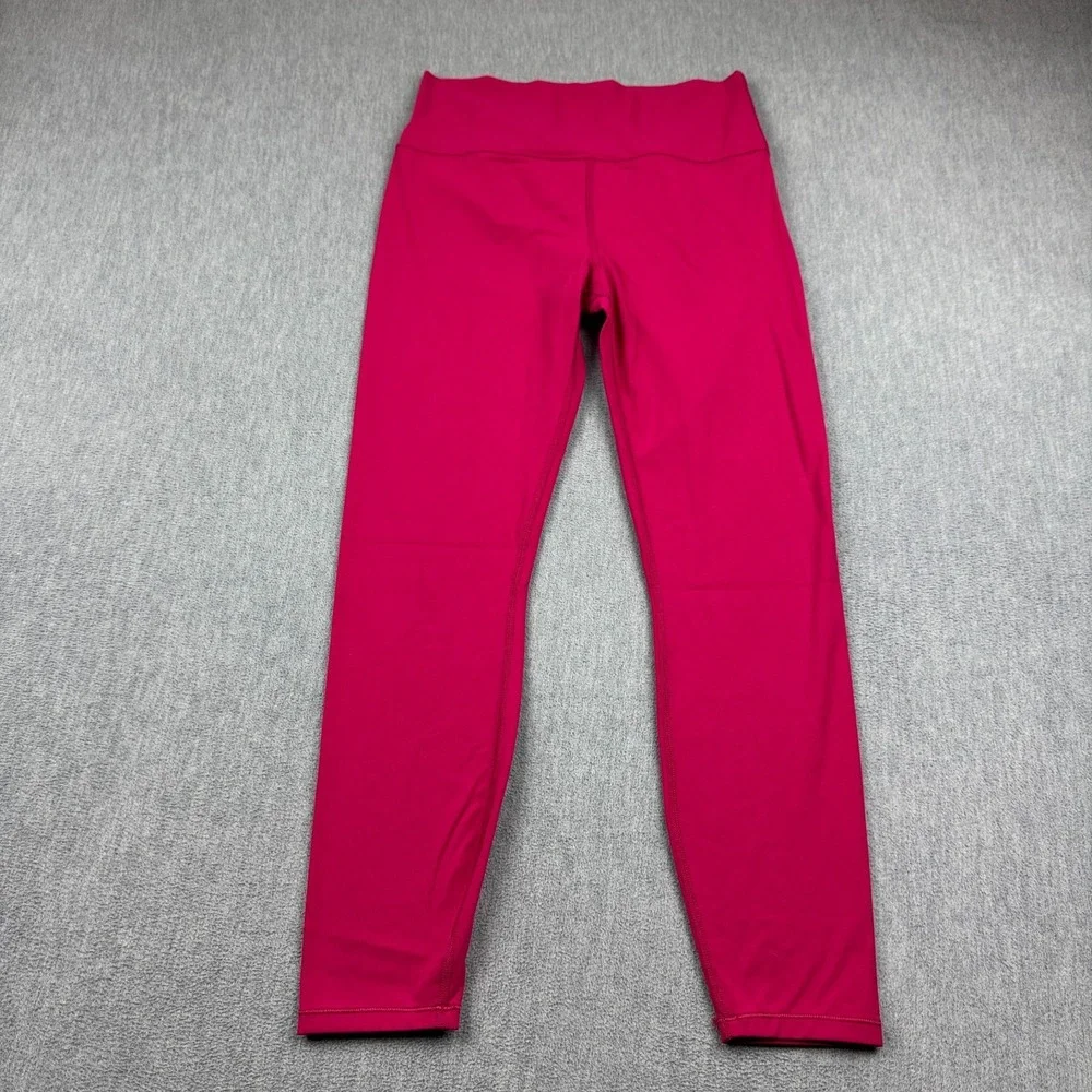 Vuori Leggings Womens Medium Pink Allthefeels High Rise Yoga Gym Stretch VW4018